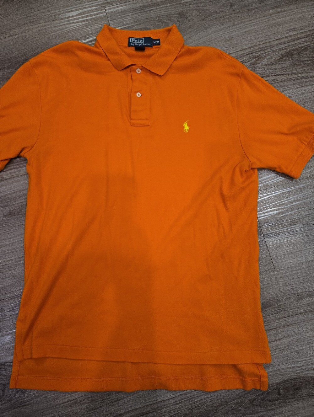 Polo Ralph Lauren Orange Short Sleeve Polo Like New Medium